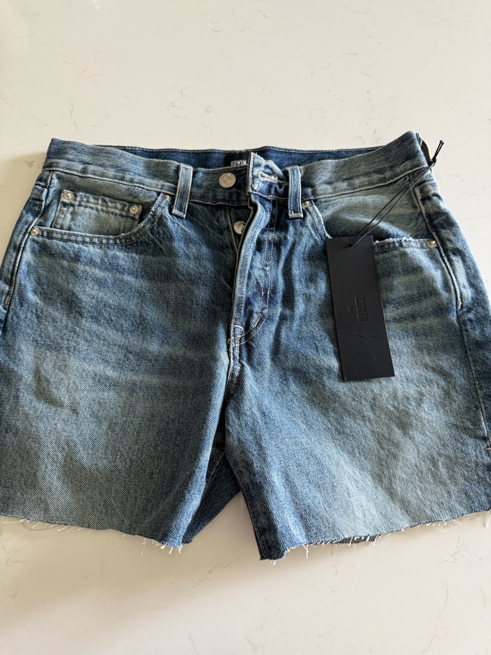 Edwin Cai Shorts 7” Inseam NWT